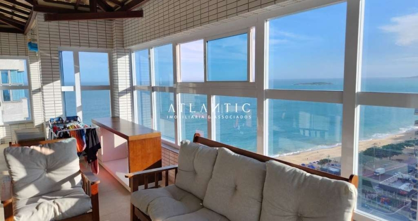 Cobertura vista mar com 3 dormitórios à venda, 188 m²  - Itapuã - Vila Velha/ES