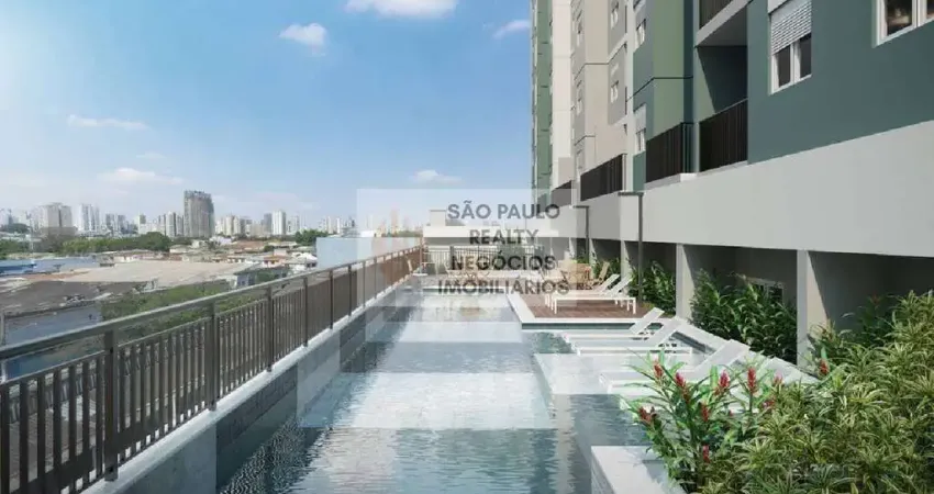 Apartamentos de 46 a 57 m² com 2 e 3 dorms, 1 vaga, terraço e lazer completo, entrega em 30/12/2025, próximo ao tatuapé e anália franco