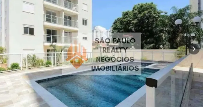 Apartamento 2 dormitórios de 50m² com 2 vagas cobertas e lazer completo - região do tatuapé