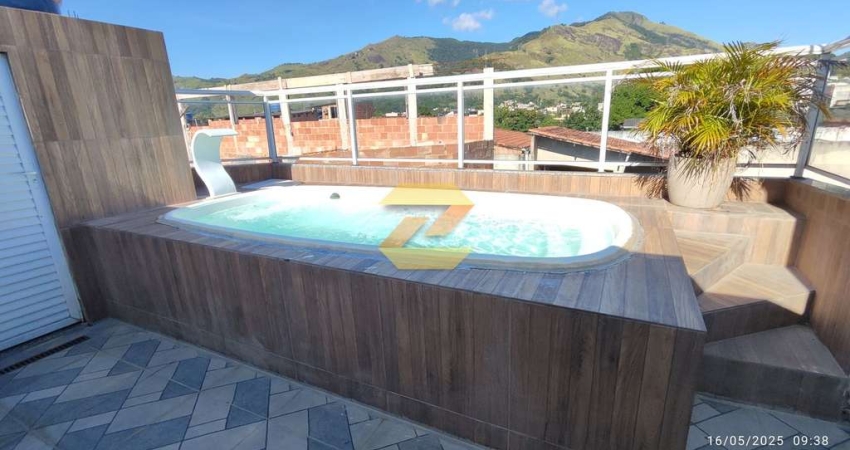Casa 2 Quartos, Linda Piscina, Área Gourmet, Vista Privilegiada!!! Realengo
