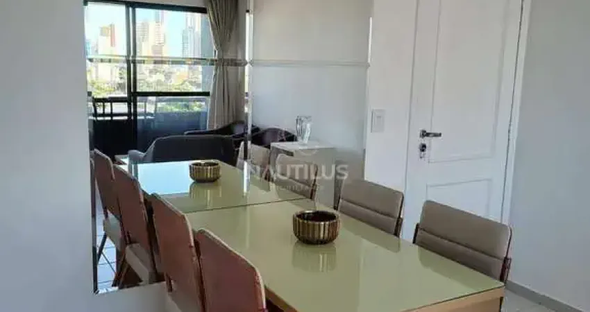 Apartamento todo mobiliado à venda com 2/4 sendo 1 suíte em ponta negra.