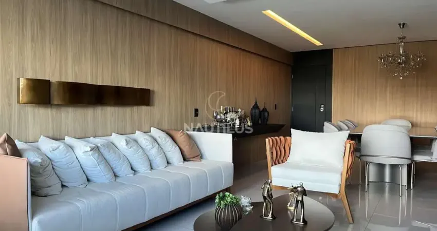 Apartamento à venda em lagoa nova com 160m², 3 suítes e 3 vagas de garagem.