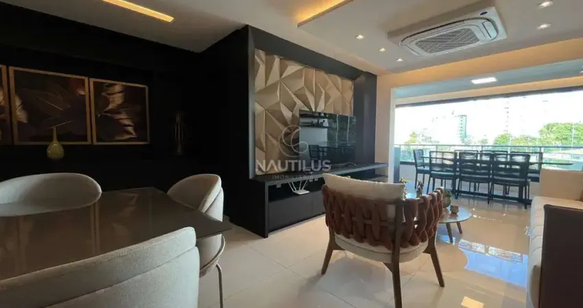 Apartamento à venda em lagoa nova com 160m², 3 suítes e 3 vagas de garagem.