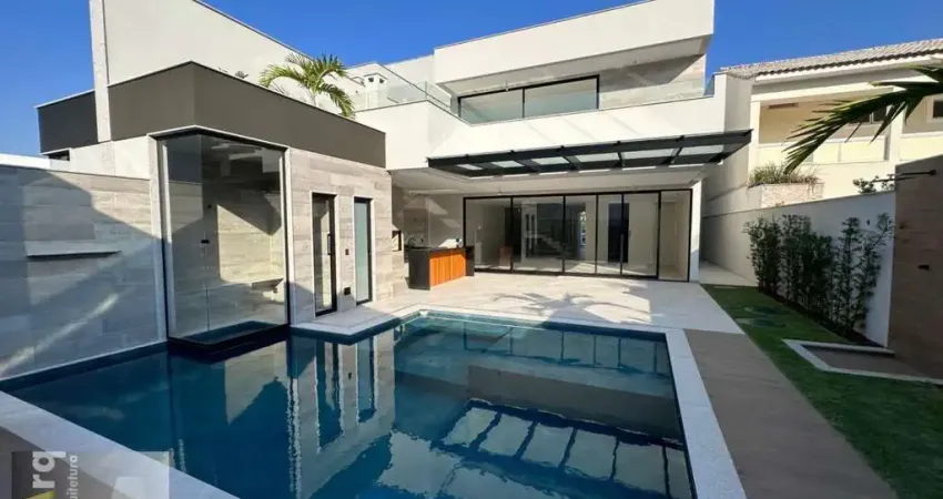 BARRA DA TIJUCA - RIO MAR - Novíssima casa de condomínio com 5 quartos, 502m², à venda