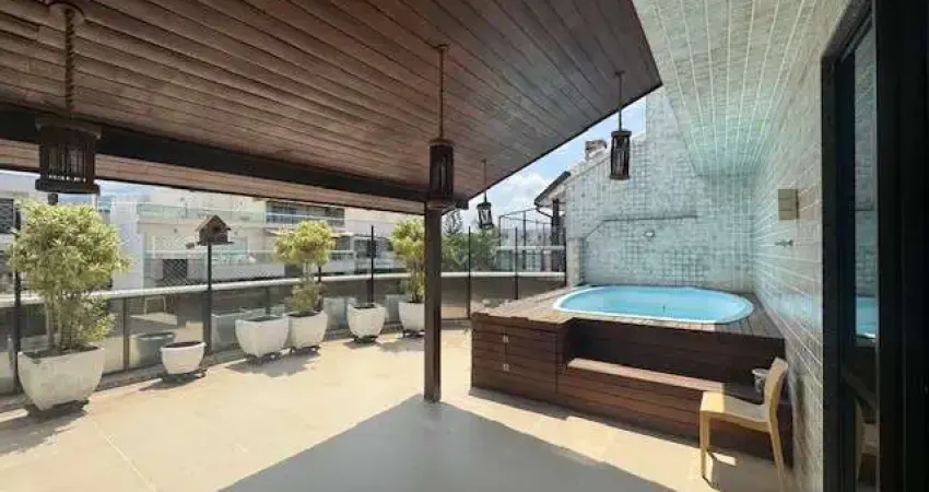 Cobertura para Venda em Rio de Janeiro, Recreio dos Bandeirantes, 3 dormitórios, 2 suítes, 4 banheiros, 2 vagas