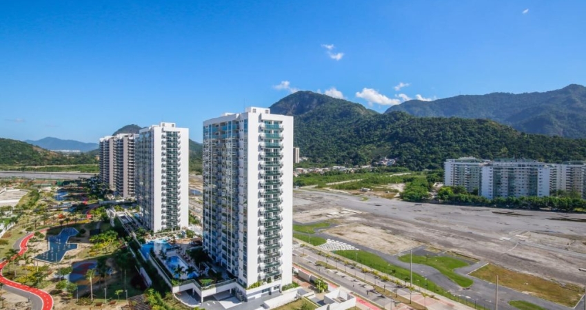 Cobertura Duplex altíssimo  padrão 3 suítes, com varanda gourmet em Ilha Pura na Barra da Tijuca