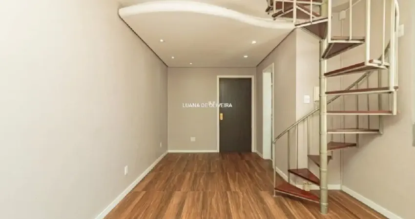 Cobertura na santana 2 dormitórios com área externa churrasqueira vaga dupla .