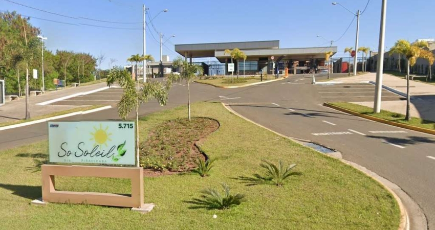 TERRENO À VENDA | CONDOMÍNIO SOLEIL | 260m2 |  BONGUE | PIRACICABA-SP