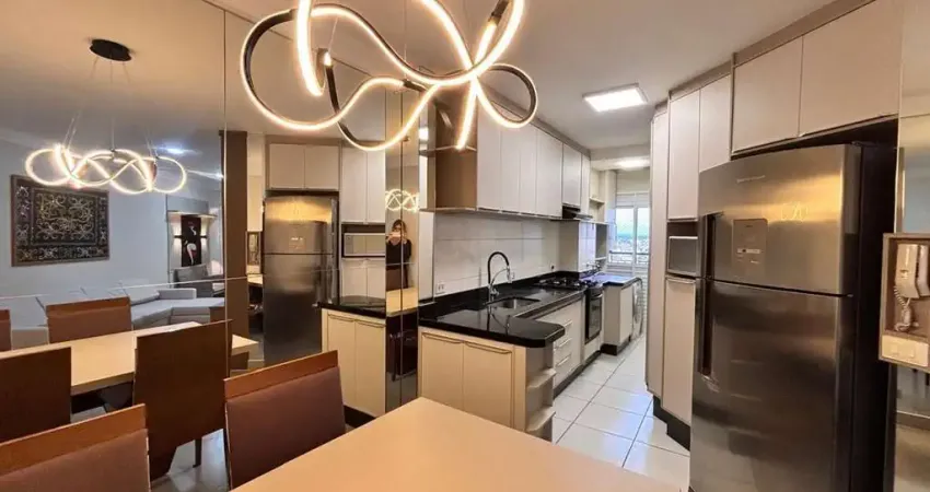 Apartamento mobilhado à venda no condomínio ed. plaza mayor no bairro pauliceia