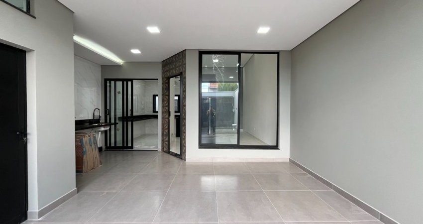 Casa nova com 02 quartos em Americana-SP
