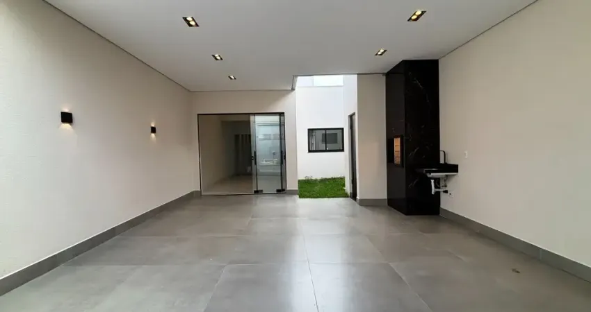 Casa nova com 03 dormitórios bairro Jaguari em Americana-SP