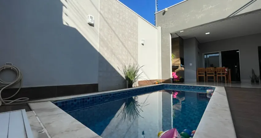 Casa com piscina bairro parque universitário em americana-sp