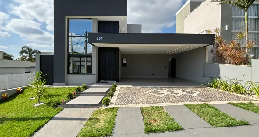 Casa nova com 03 suítes no cond. mac knight residencial em santa bárbara d'oeste-sp