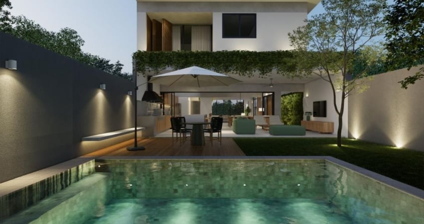 Casa nova em rua fechada com 4 quartos no Jardim dos estados