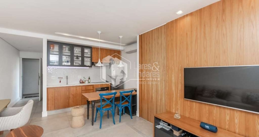 Apartamento tipo para venda e locação com 1 quarto, sendo 1 suíte, 69m²
