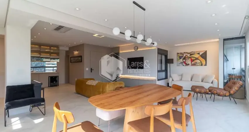 Apartamento tipo para venda em chácara santo antônio (zona sul) com 3 quartos, sendo 3 suítes, 162m