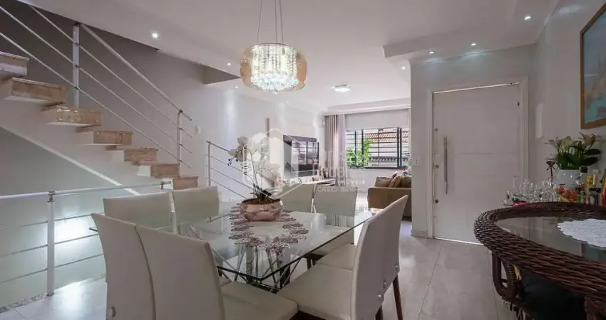 Sobrado para venda com 3 quartos, sendo 3 suítes, 160m²