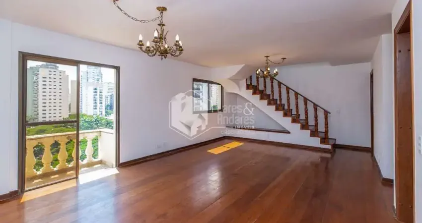Cobertura para venda em Moema com 4 quartos, sendo 2 suítes, 289m²