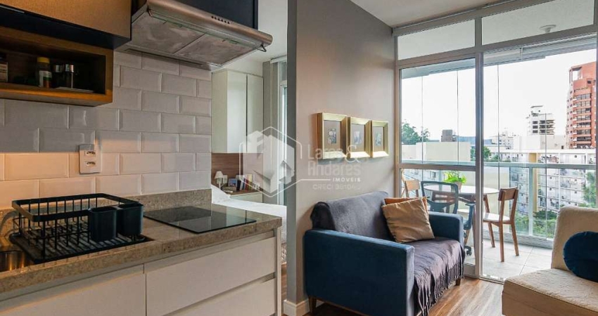 Apartamento tipo para venda com 1 quarto, sendo 1 suíte, 35m²
