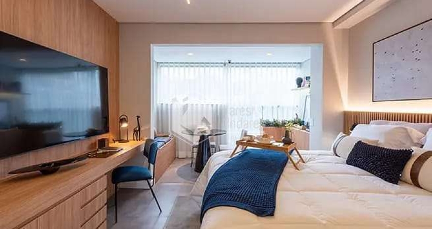 Apartamento tipo para venda com 1 quarto, sendo 1 suíte, 46m²