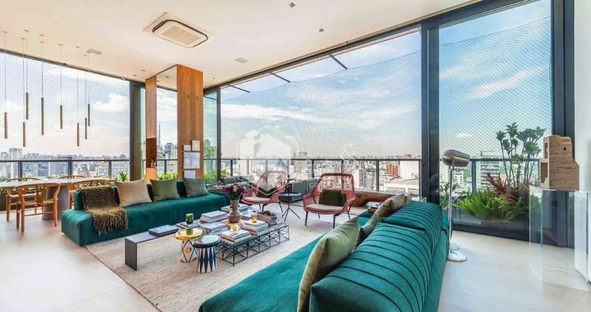 Cobertura para venda com 4 quartos, sendo 4 suítes, 408m²