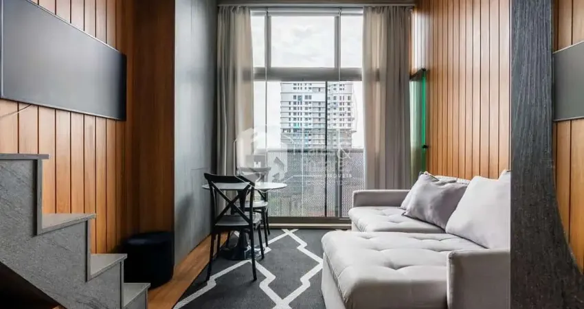 Apartamento tipo para venda em Moema com 1 quarto, 43m²