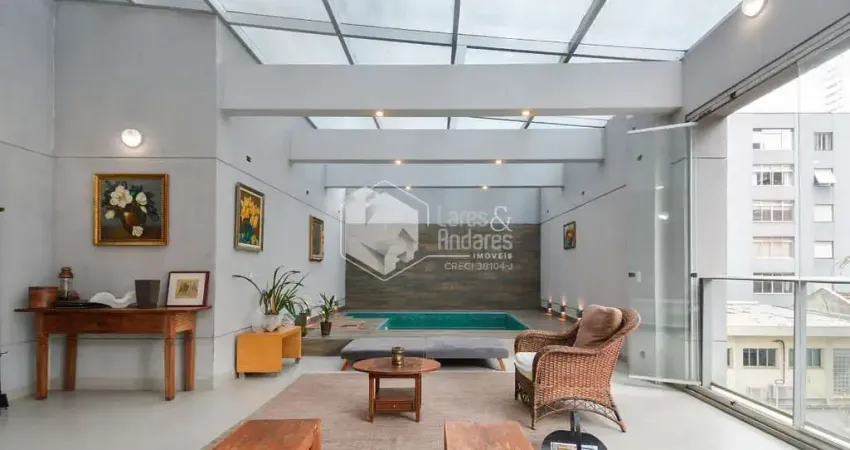 Apartamento garden para venda com 2 quartos, sendo 2 suítes, 169m²