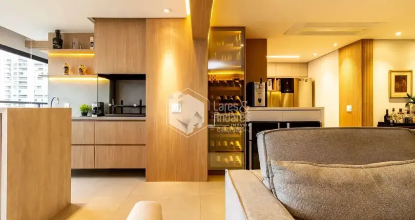 Apartamento tipo para venda com 3 quartos, sendo 3 suítes, 119m²