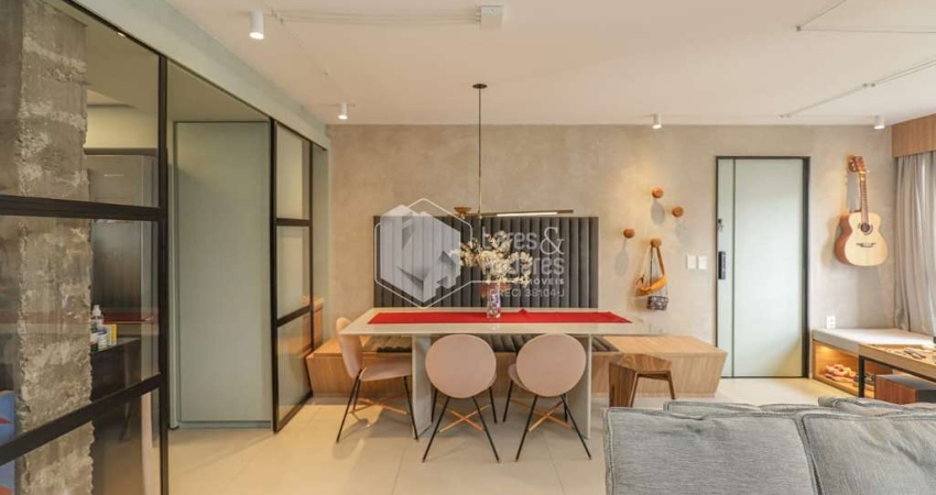 Apartamento tipo para venda e locação com 2 quartos, sendo 1 suíte, 98m²