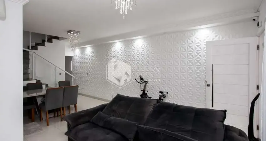 Sobrado para venda em vila palmeiras com 3 quartos, sendo 3 suítes, 155m²