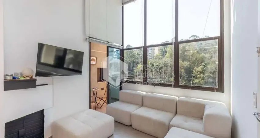 Duplex para venda em paraíso do morumbi com 1 quarto, sendo 1 suíte , 59m²