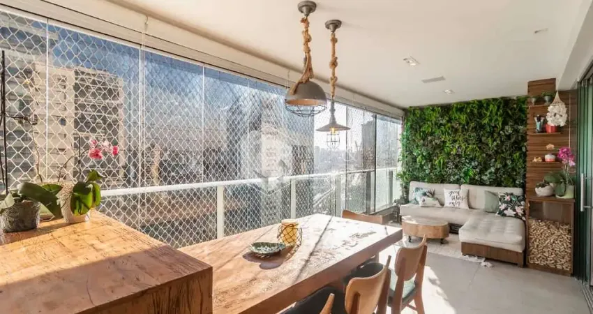 Apartamento tipo para venda em brooklin com 3 quartos, sendo 3 suítes, 134m²