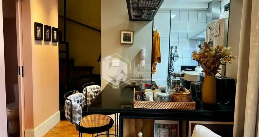 Apartamento tipo para venda em pinheiros com 1 quarto, sendo 1 suíte, 49m²