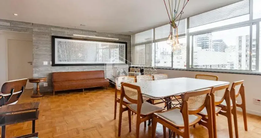 Apartamento tipo para venda em jardim paulista com 3 quartos, sendo 2 suítes, 157m²