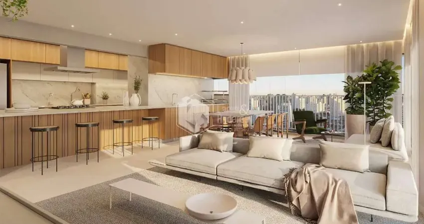 Apartamento tipo para venda em campo belo com 3 quartos, sendo 3 suítes, 131m²