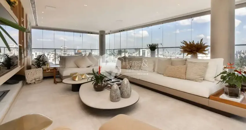 Apartamento tipo para venda em cerqueira césar com 4 quartos, sendo 4 suítes, 268m²