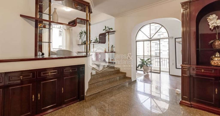 Apartamento tipo para venda em indianópolis com 3 quartos, sendo 3 suítes, 217m²