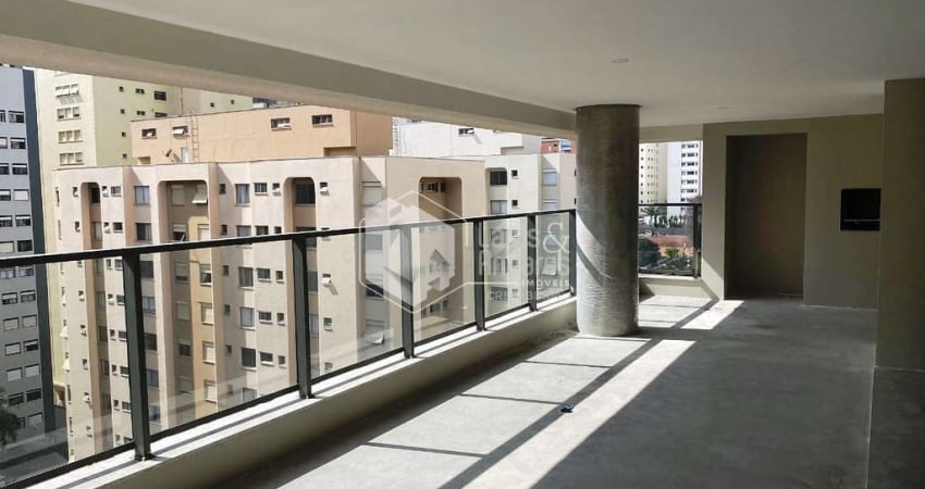 Apartamento tipo para venda em brooklin com 4 quartos, sendo 3 suítes, 205m²