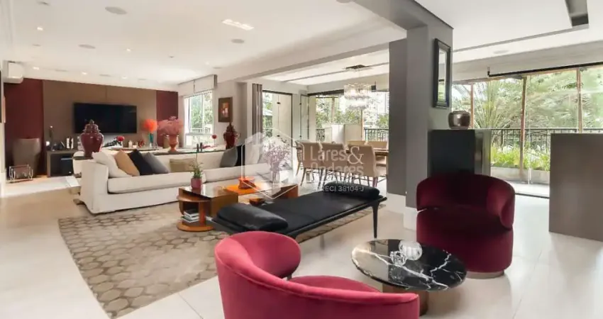 Apartamento tipo para venda em vila nova conceição com 4 quartos, sendo 4 suítes, 246m²