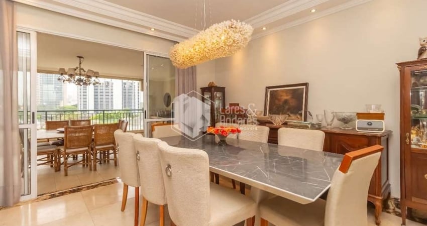 Apartamento tipo para venda em brooklin com 4 quartos, sendo 4 suítes, 205m²