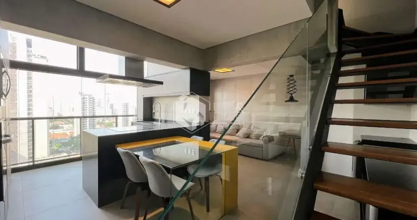 Duplex para venda em vila olímpia com 1 quarto, sendo 1 suíte, 70m²