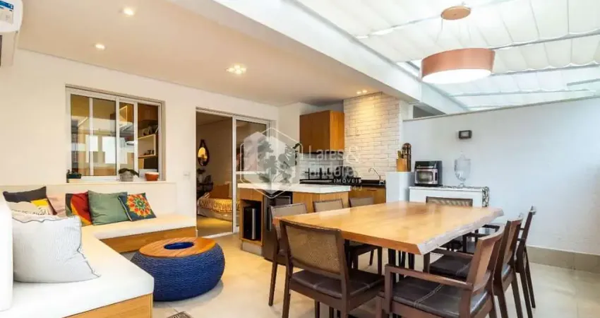 Apartamento garden para venda em vila romana com 3 quartos, sendo 1 suíte, 137m²