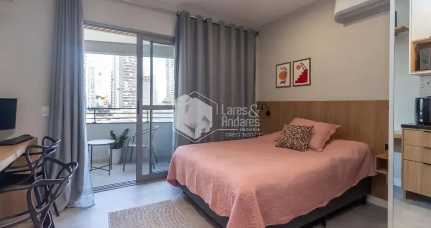 Apartamento tipo para venda em brooklin com 1 quarto, sendo 1 suíte, 25m²