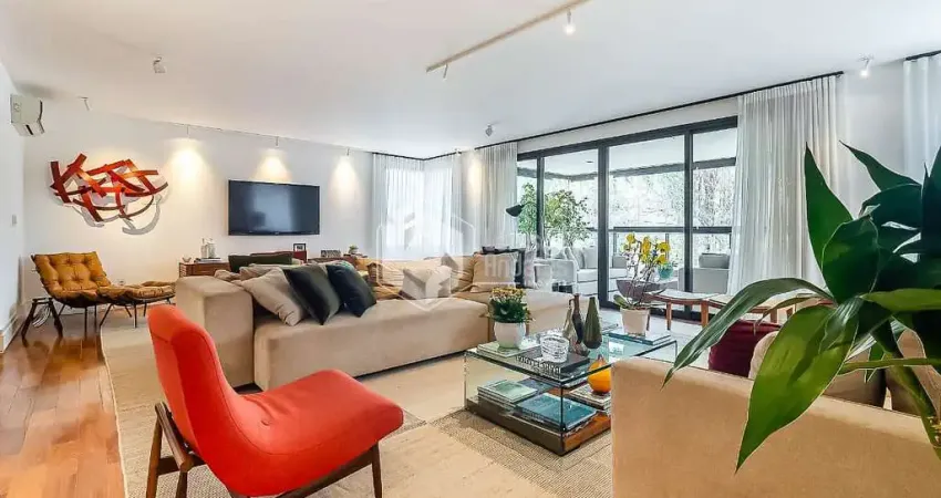 Apartamento tipo para venda em alto de pinheiros com 4 quartos, sendo 4 suítes, 265m²