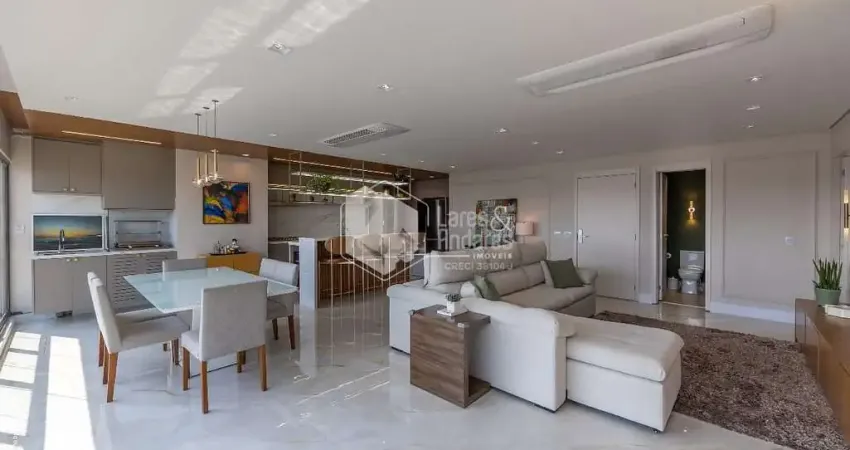 Apartamento tipo para venda em campo belo com 3 quartos, sendo 3 suítes, 143m²