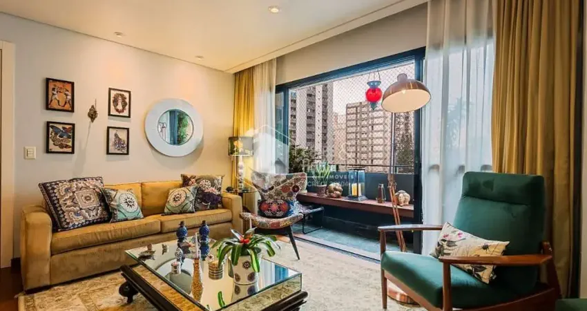 Apartamento tipo para venda em moema com 4 quartos, sendo 3 suítes, 141m²