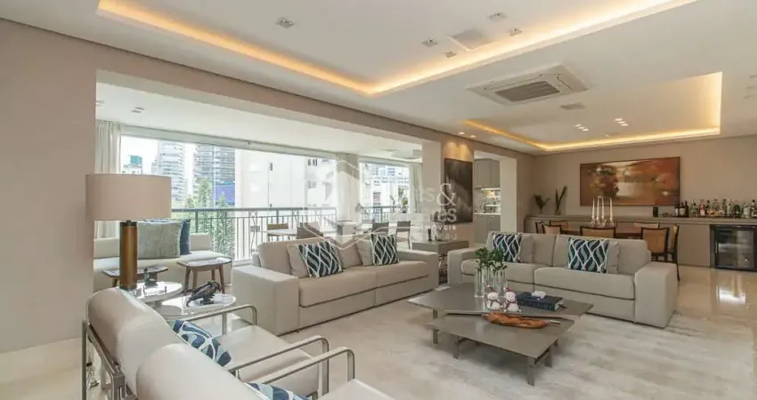 Apartamento para venda em vila nova conceição com 3 quartos, sendo 2 suítes , 226m²