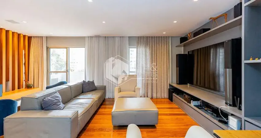 Apartamento para venda em campo belo com 3 quartos, sendo 1 suíte , 172m²