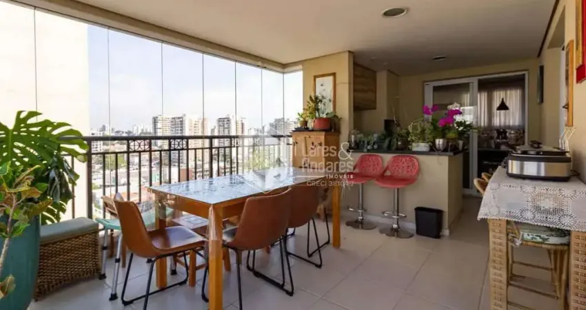 Apartamento para venda em Vila Romana com 3 quartos, sendo 3 suítes , 223m²