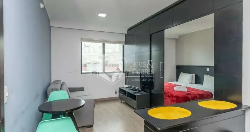 Apartamento para venda em Moema com 1 quarto, sendo 1 suíte , 27m²